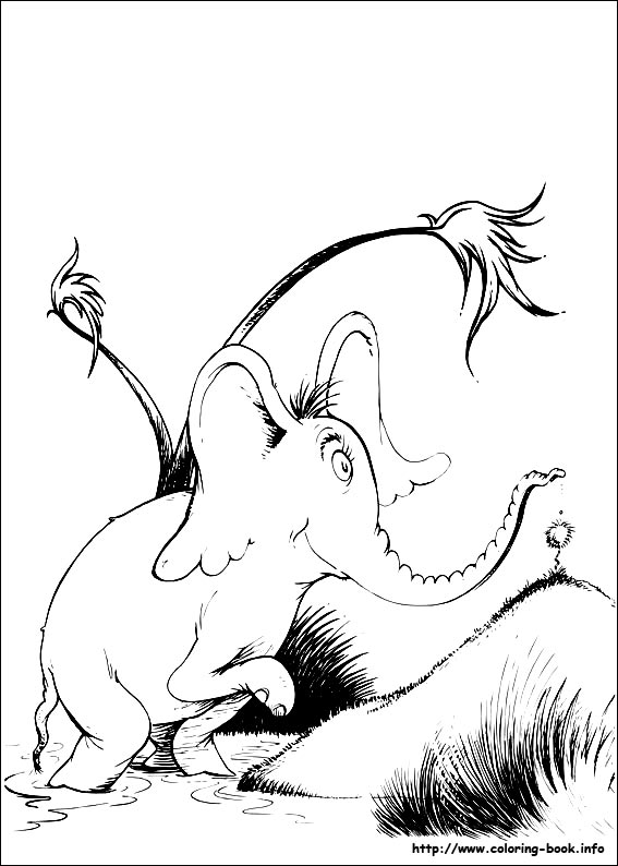 Horton coloring picture