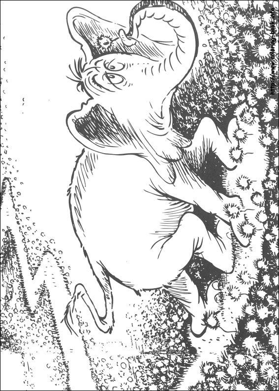 Horton coloring picture