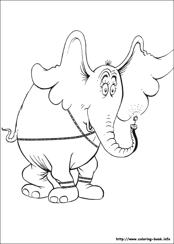 Horton coloring picture