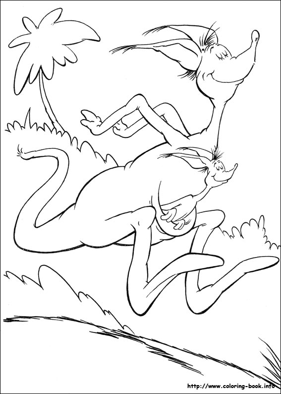 Horton coloring picture