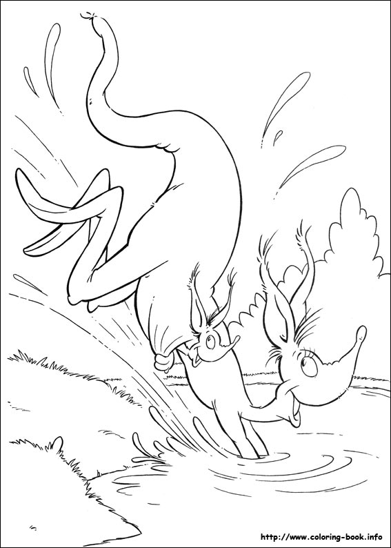 Horton coloring picture