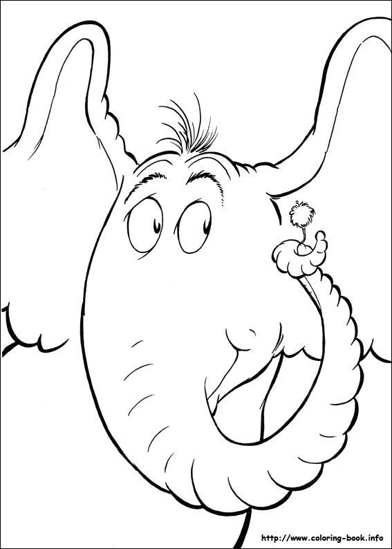 Horton coloring picture