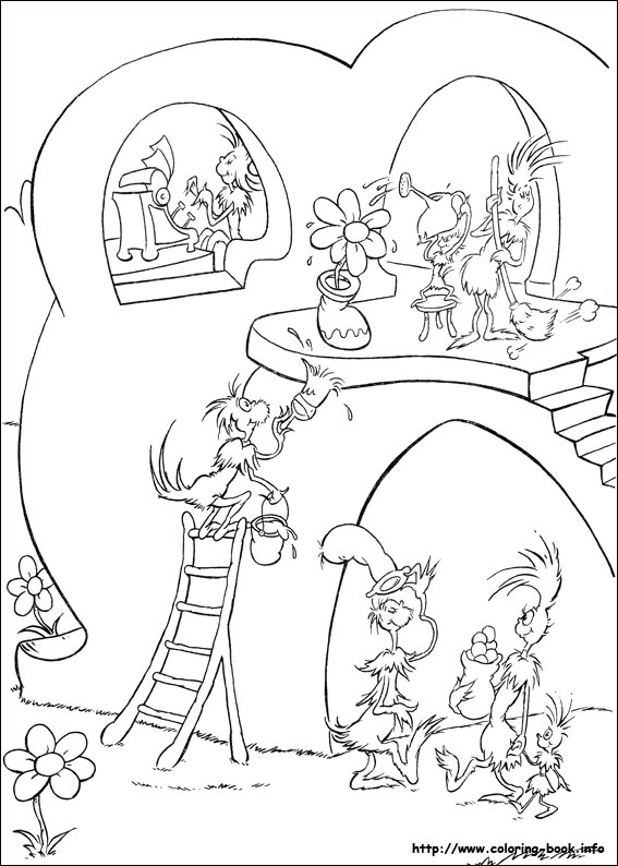 Horton coloring picture