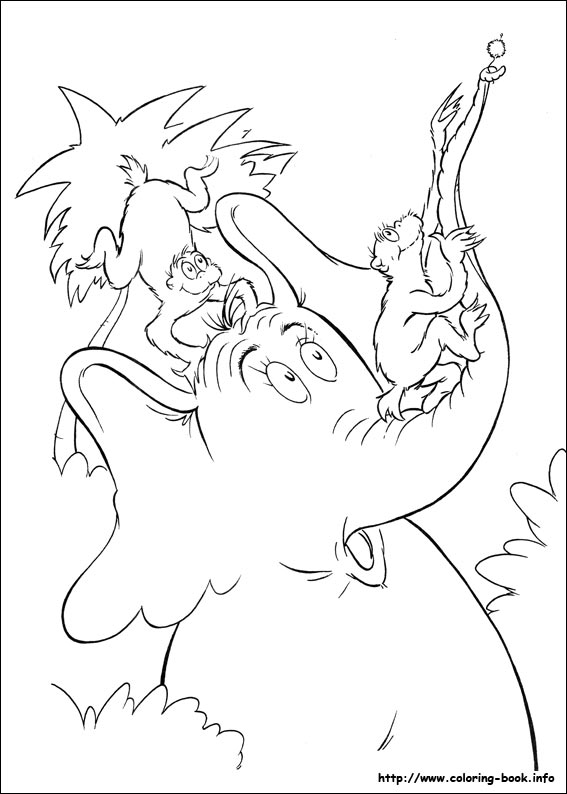 Horton coloring picture