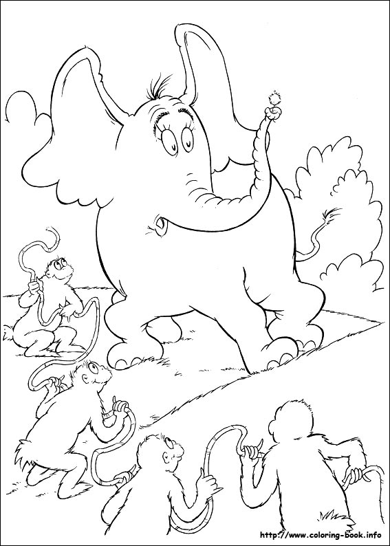 Horton coloring picture