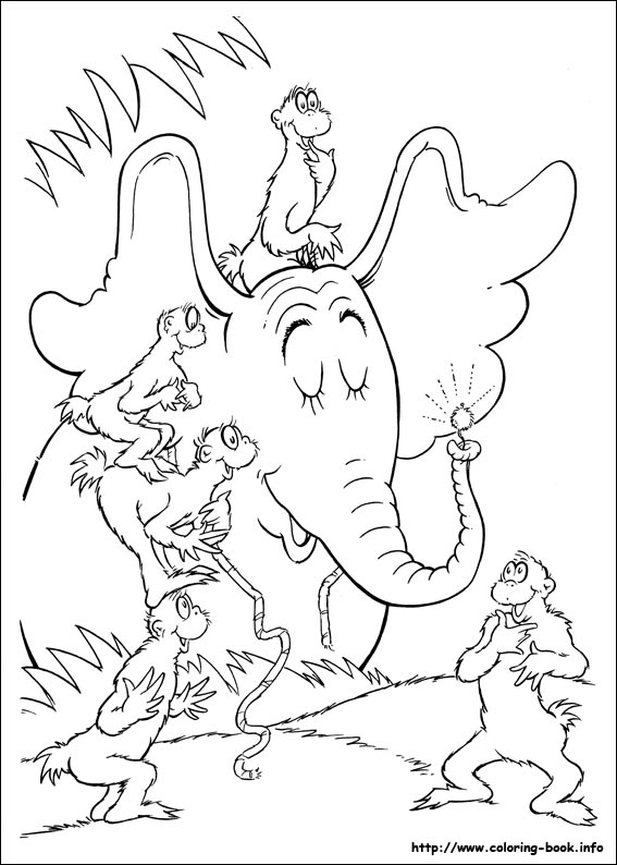 Horton coloring picture