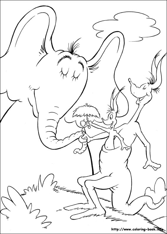 Horton coloring picture