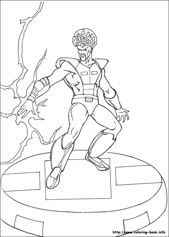 Hulk coloring picture