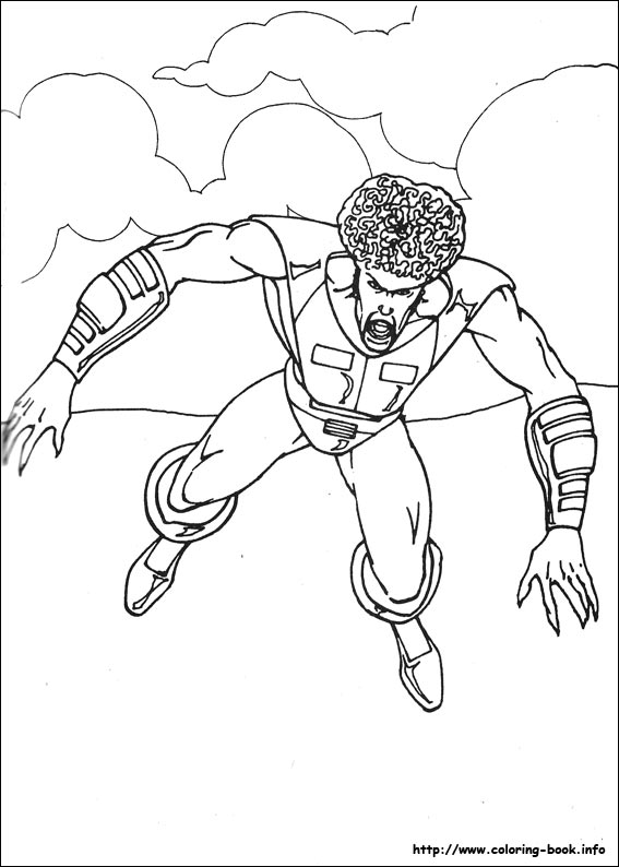 Hulk coloring picture