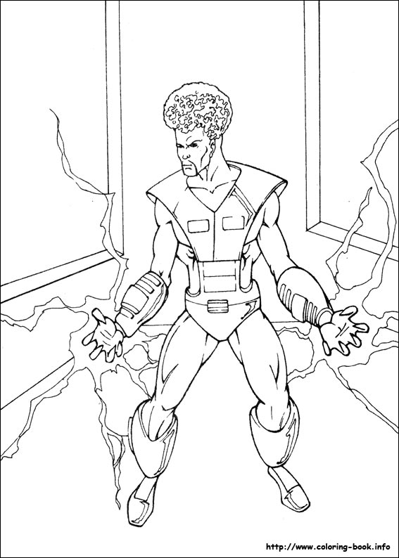 Hulk coloring picture