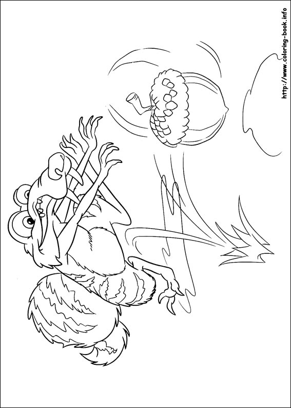 Ice Age : Continental Drift coloring picture