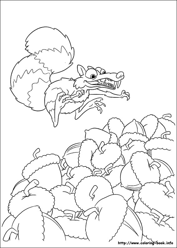 Ice Age : Continental Drift coloring picture