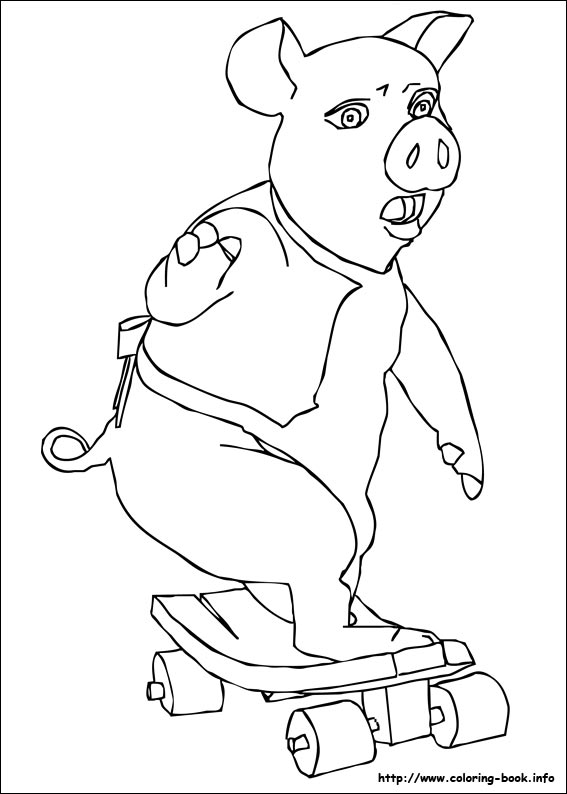 Impy Wonderland coloring picture