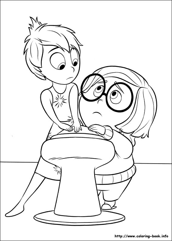 Inside Out coloring picture