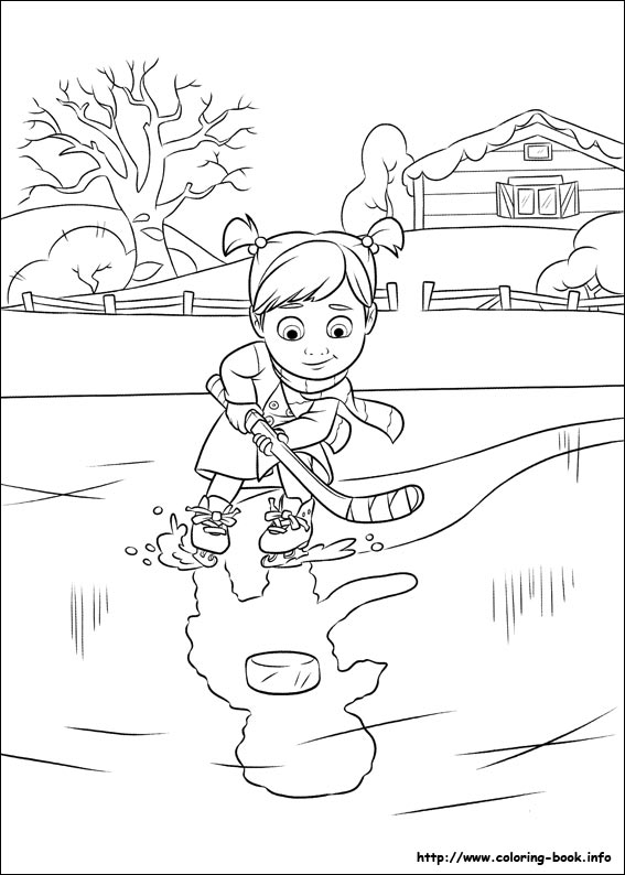 Inside Out coloring picture