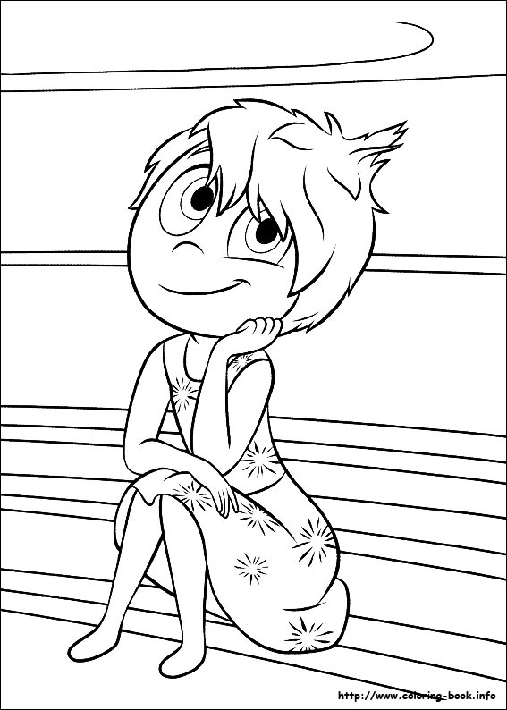 Inside Out coloring picture