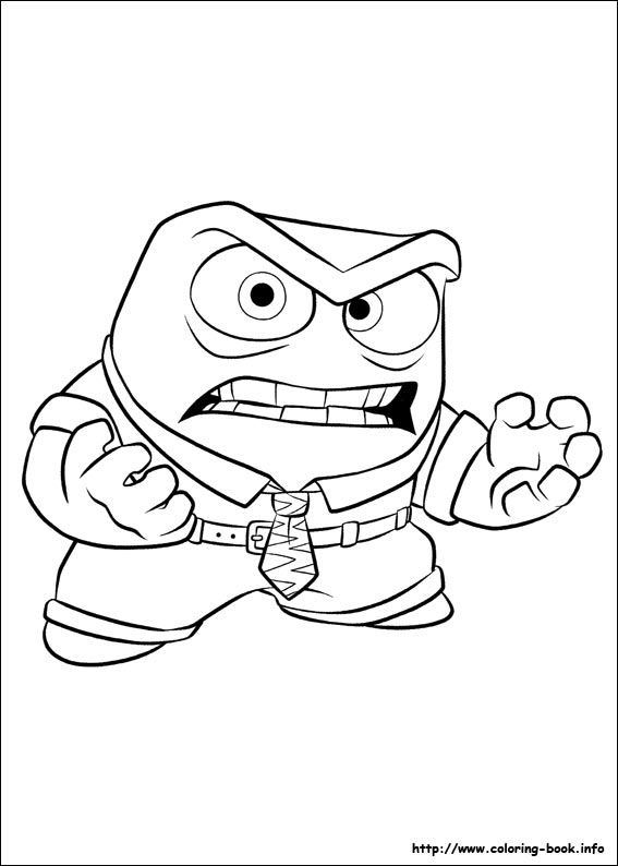 Inside Out coloring picture