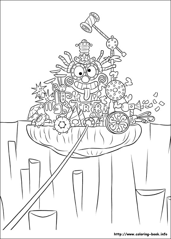 Inside Out coloring picture