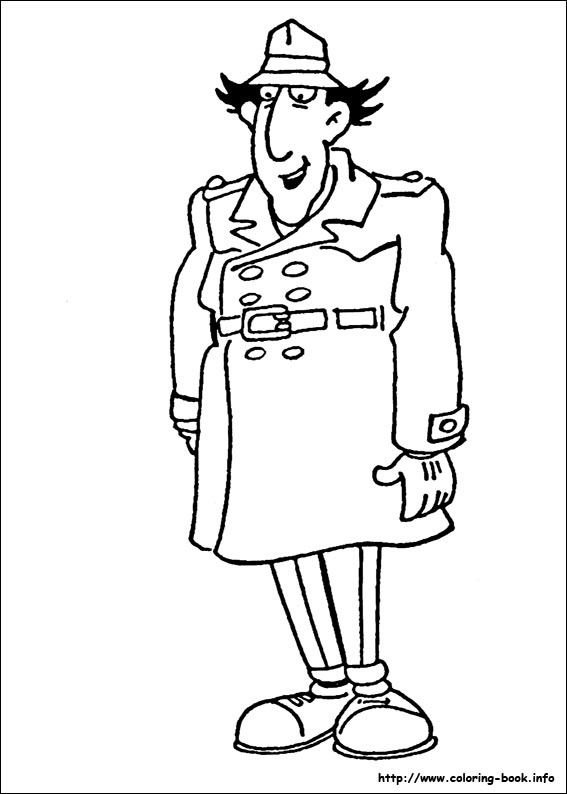 Inspector Gadget coloring picture