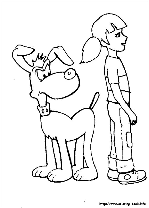 Inspector Gadget coloring picture