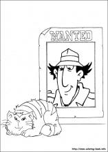 Inspector Gadget coloring pages