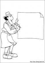 Inspector Gadget coloring pages
