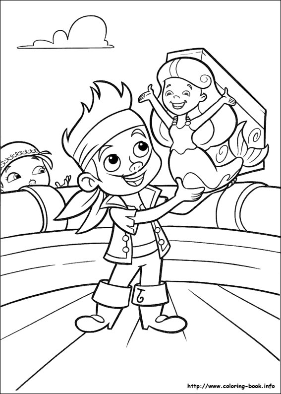 Jake And The Never Land Pirates Coloring Picture