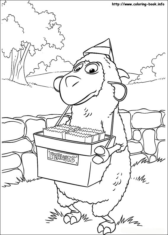 Jakers, Piggley Winks coloring picture