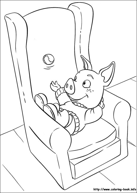 Jakers, Piggley Winks coloring picture