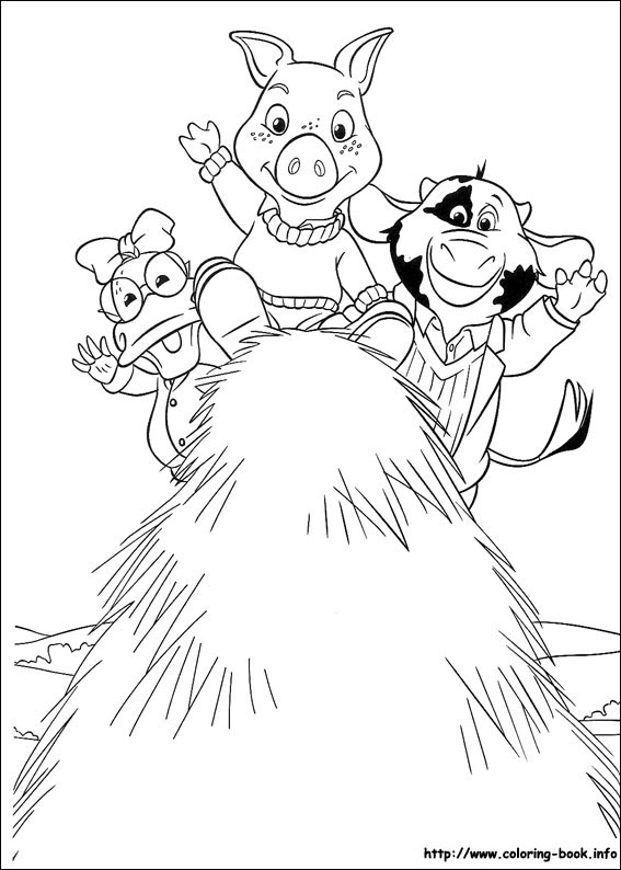 Jakers, Piggley Winks coloring picture