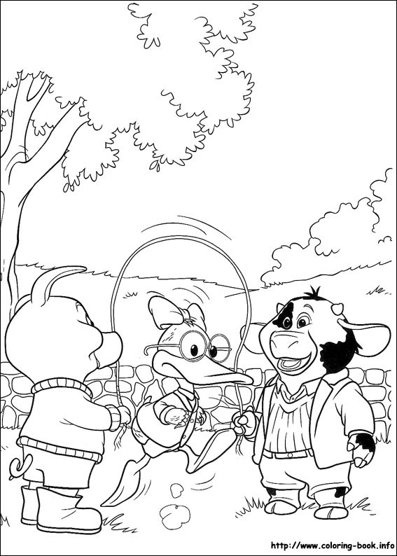 Jakers, Piggley Winks coloring picture