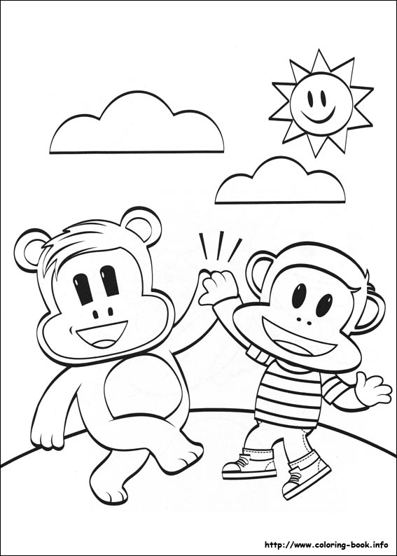 Julius Jr. coloring picture