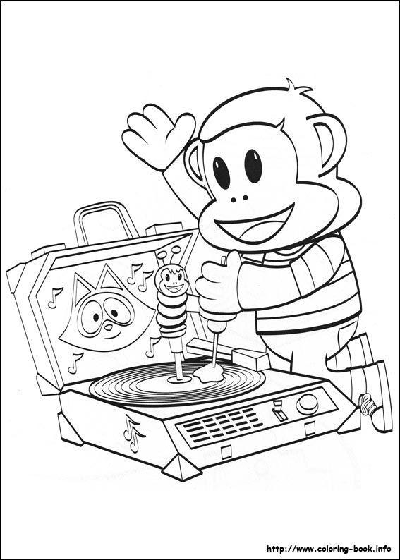 Julius Jr. coloring picture