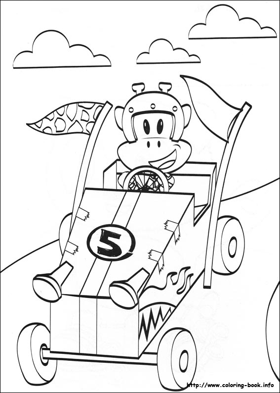 Julius Jr. coloring picture