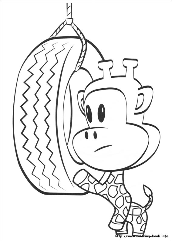 Julius Jr. coloring picture