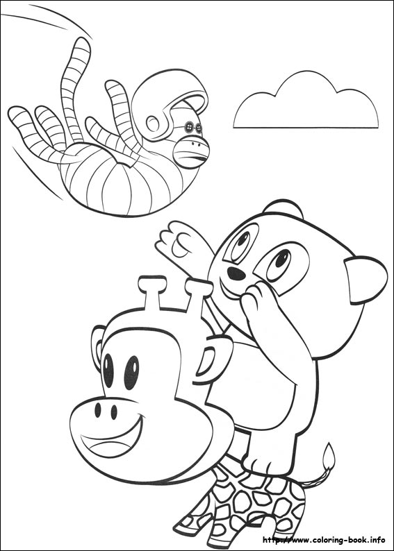 Julius Jr. coloring picture