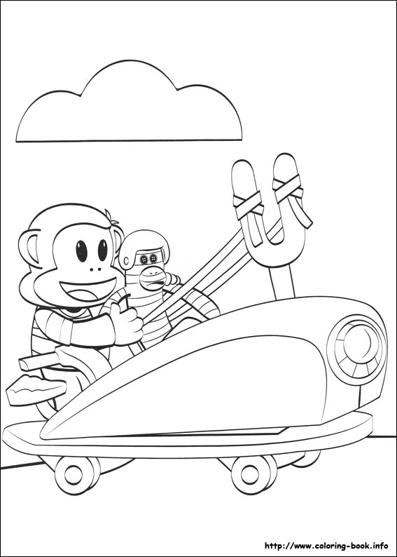 Julius Jr. coloring picture