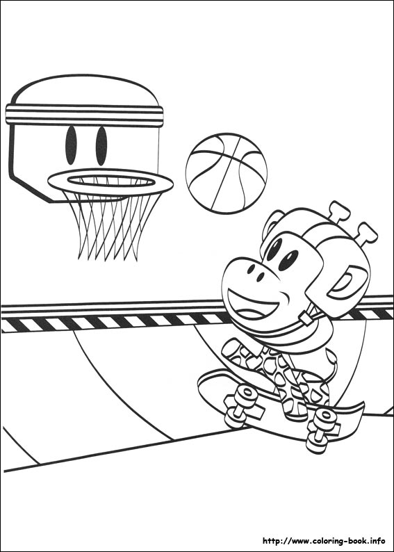 Julius Jr. coloring picture