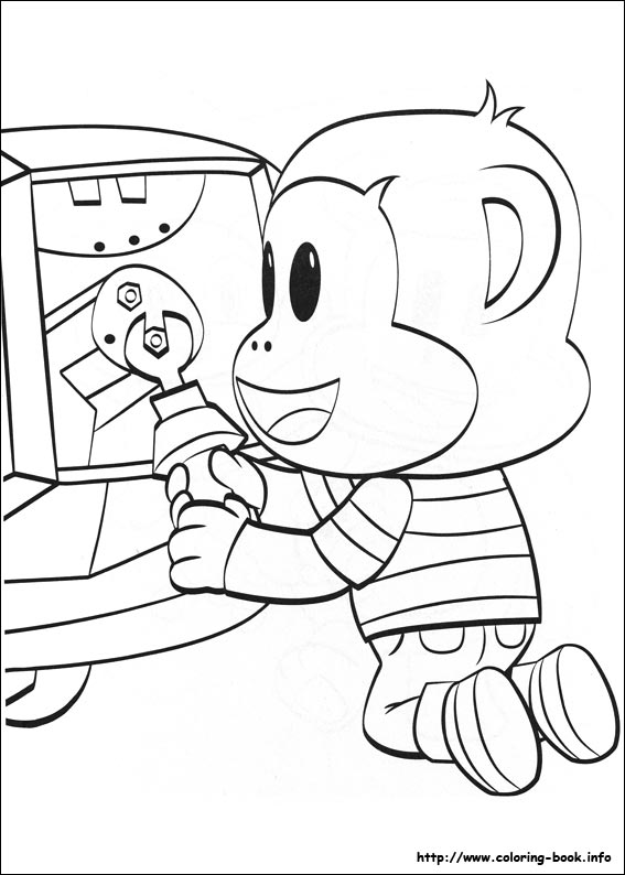 Julius Jr. coloring picture