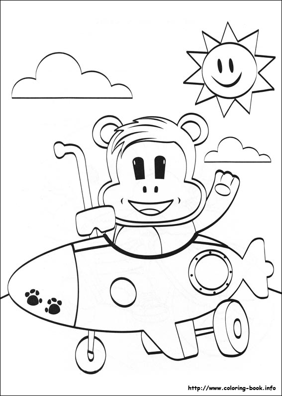 Julius Jr. coloring picture