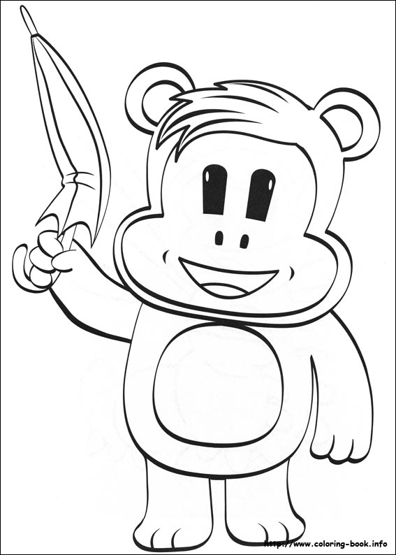 Julius Jr. coloring picture