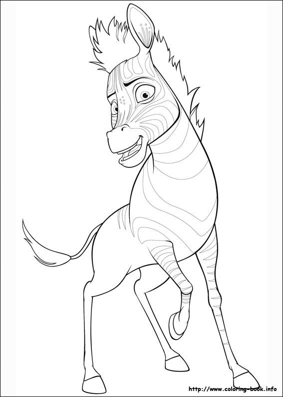 Khumba coloring picture