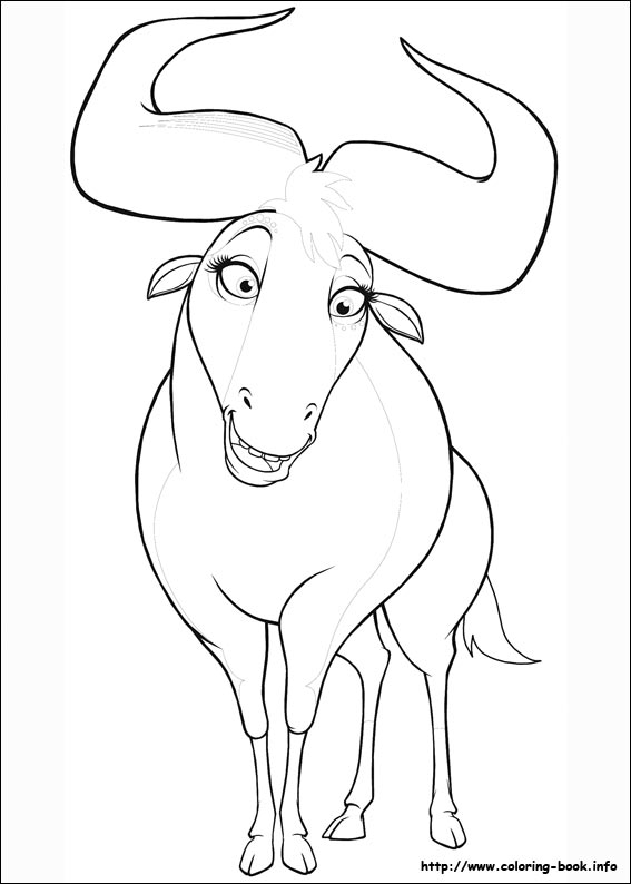 Khumba coloring picture