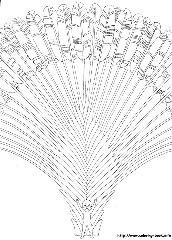 Kirikou coloring picture