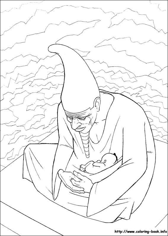 Kirikou coloring picture