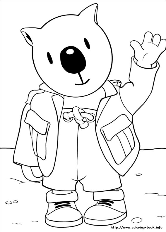 Koala Brothers coloring picture