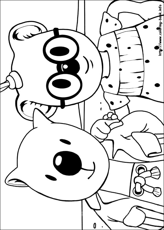 Koala Brothers coloring picture