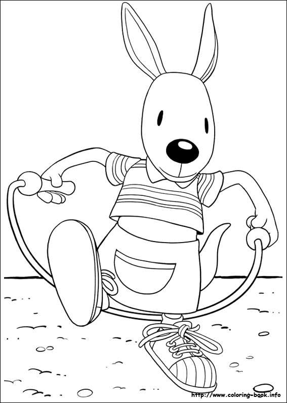 Koala Brothers coloring picture