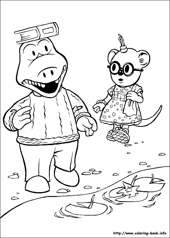 Koala Brothers coloring picture