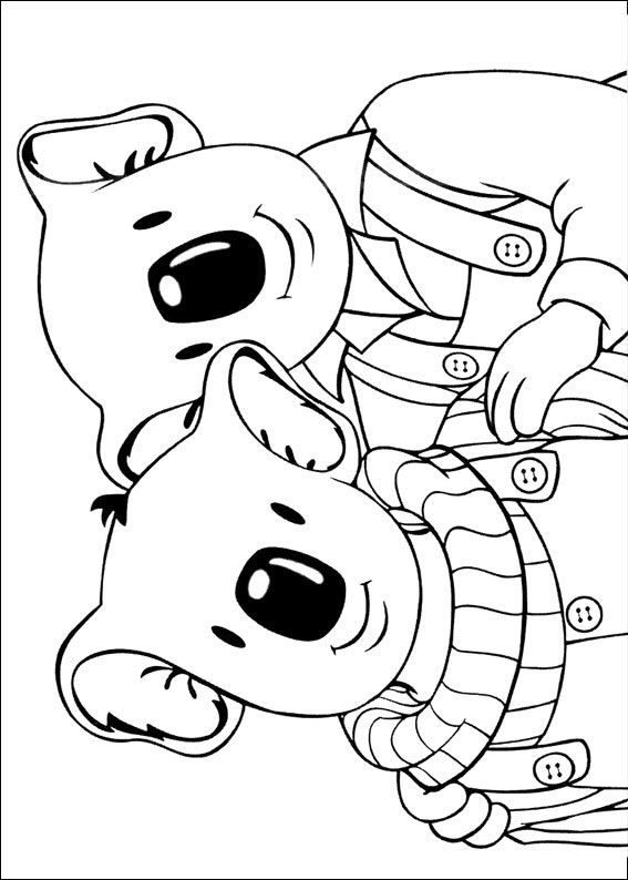 Koala Brothers coloring picture